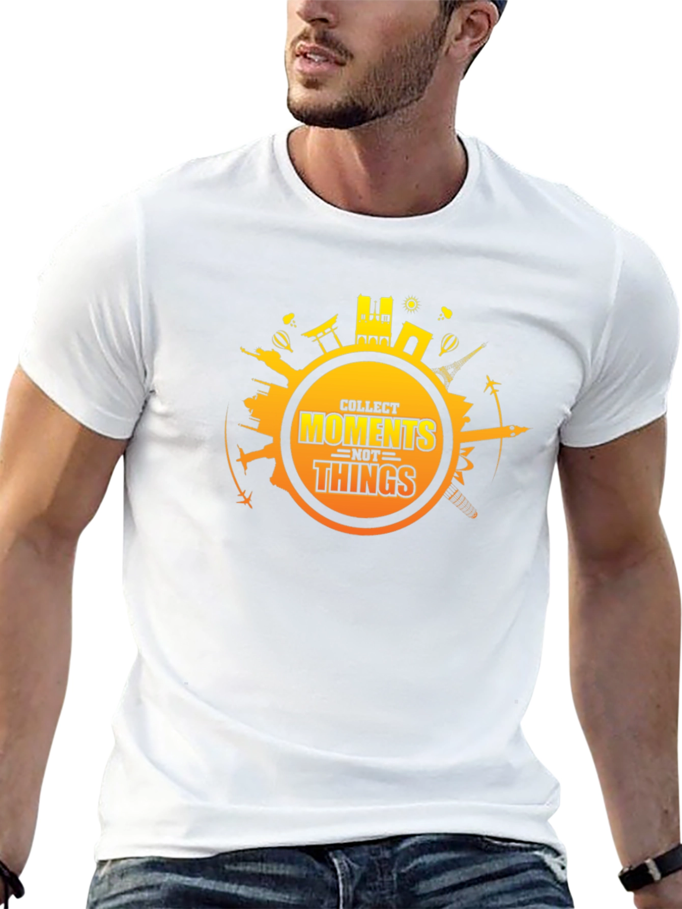 Collect Moments Graphic Tee - Black Travel Shirt