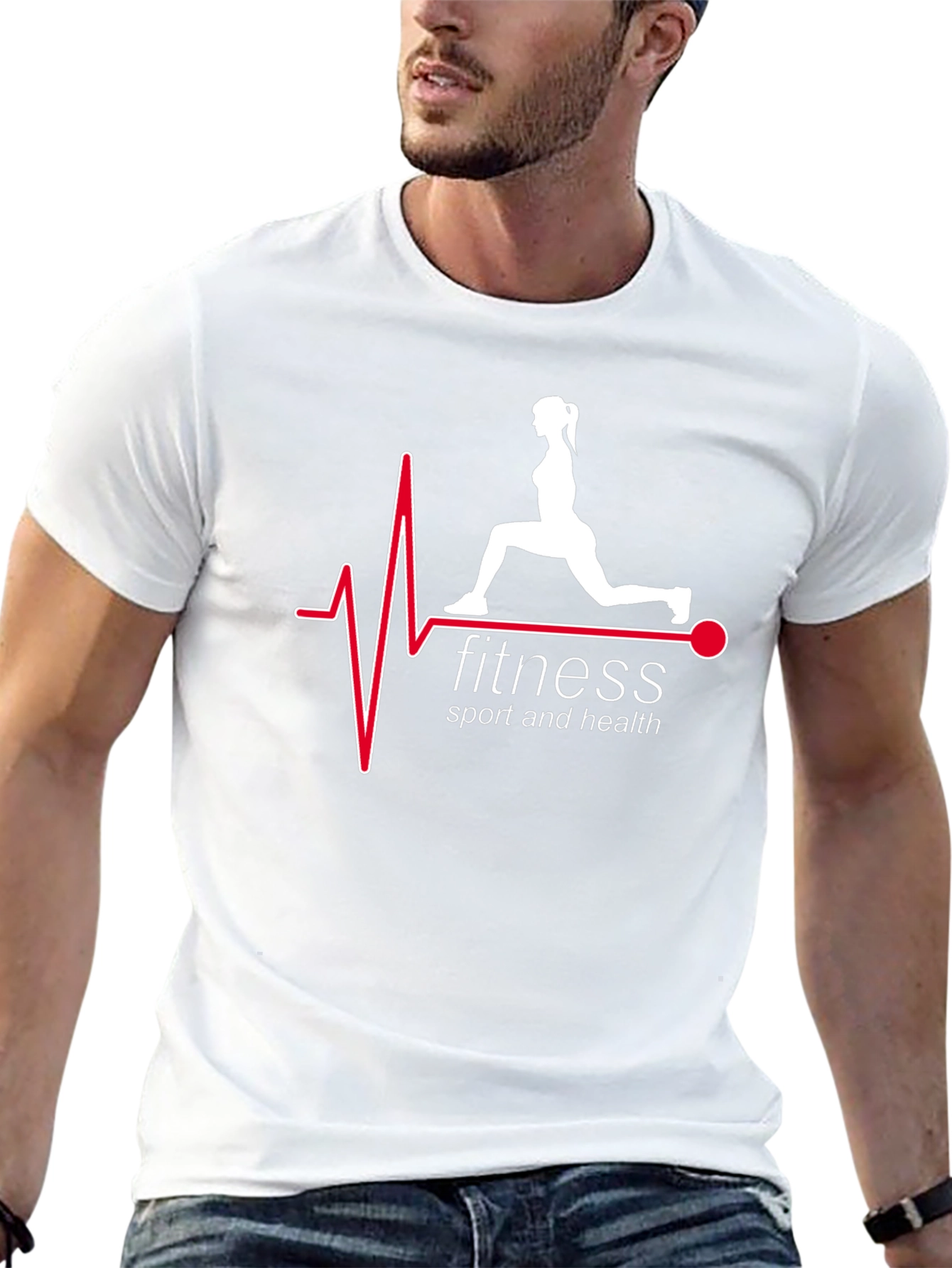 Fitness Sport Health Graphic Tee