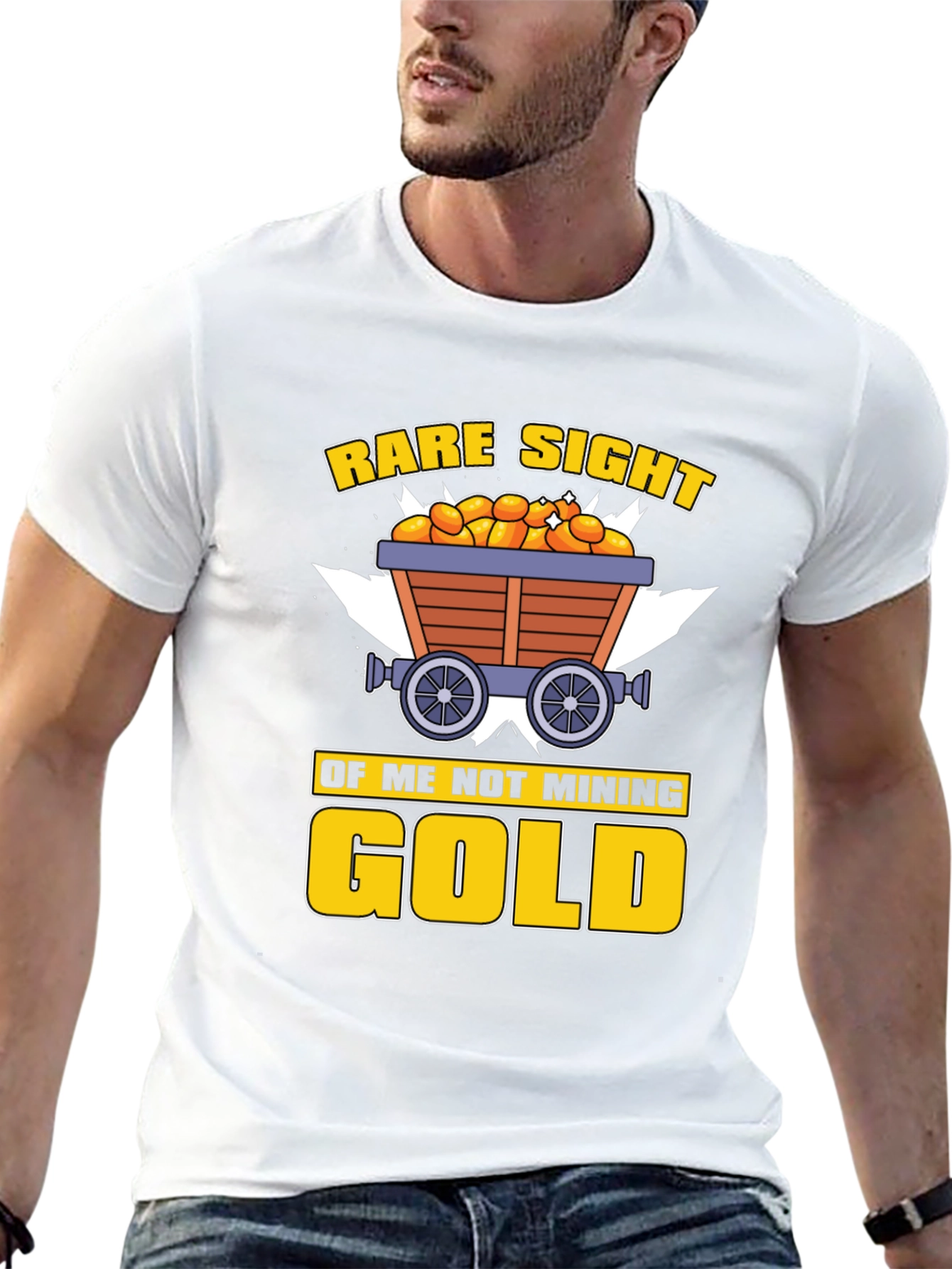 Rare Sight T-Shirt - Mining Gold Tee