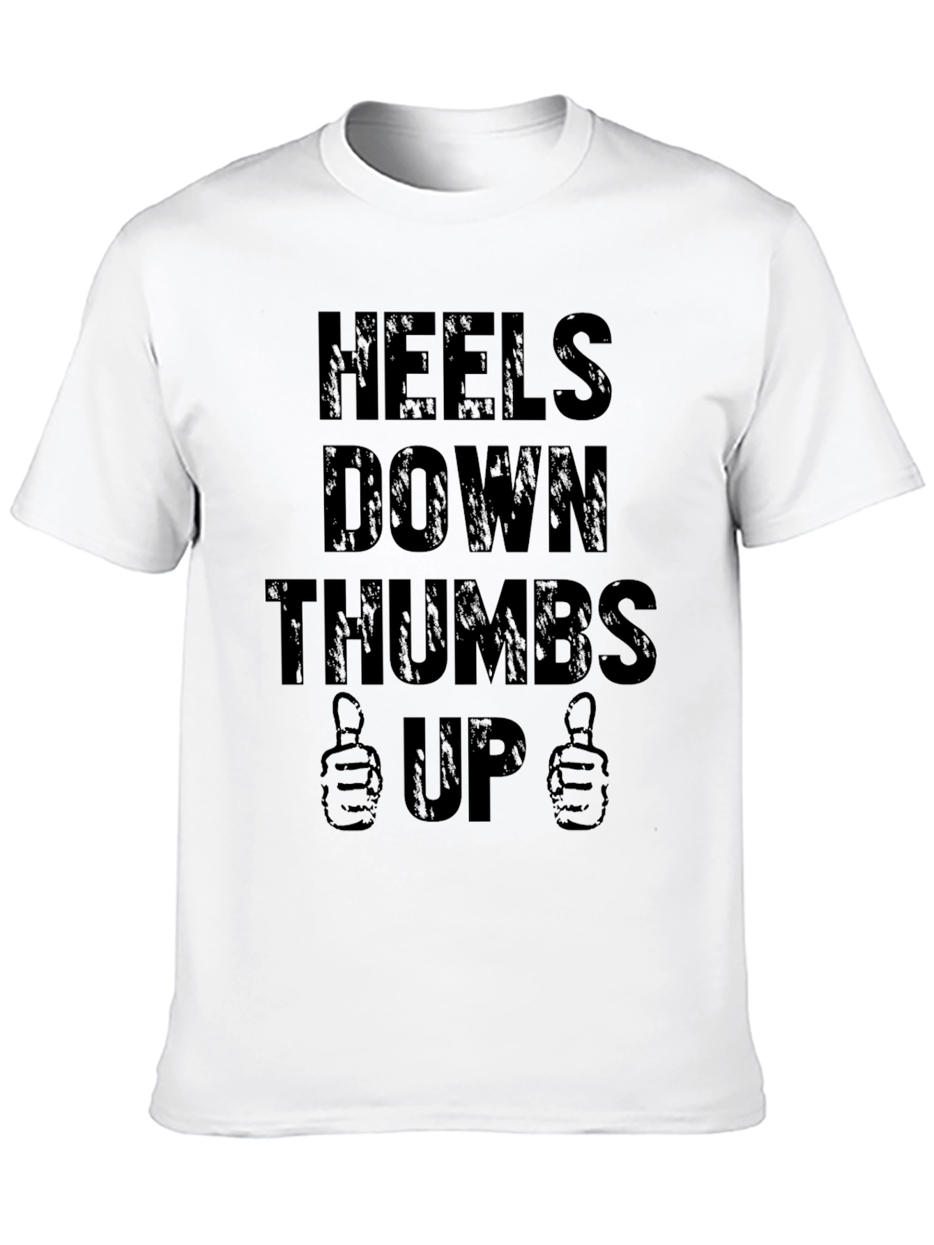 Heels Down Thumbs Up Equestrian T-Shirt