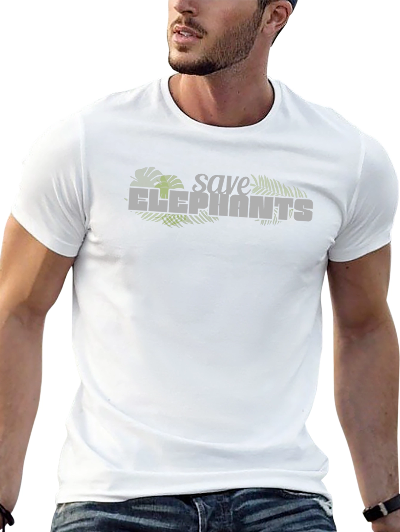 Save Elephants T-Shirt - Support Wildlife Conservation