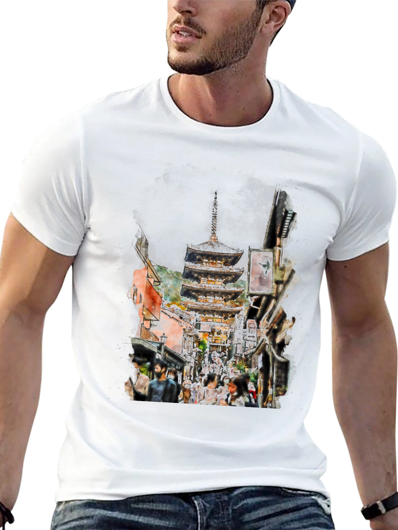 Kyoto Japan Art T-Shirt