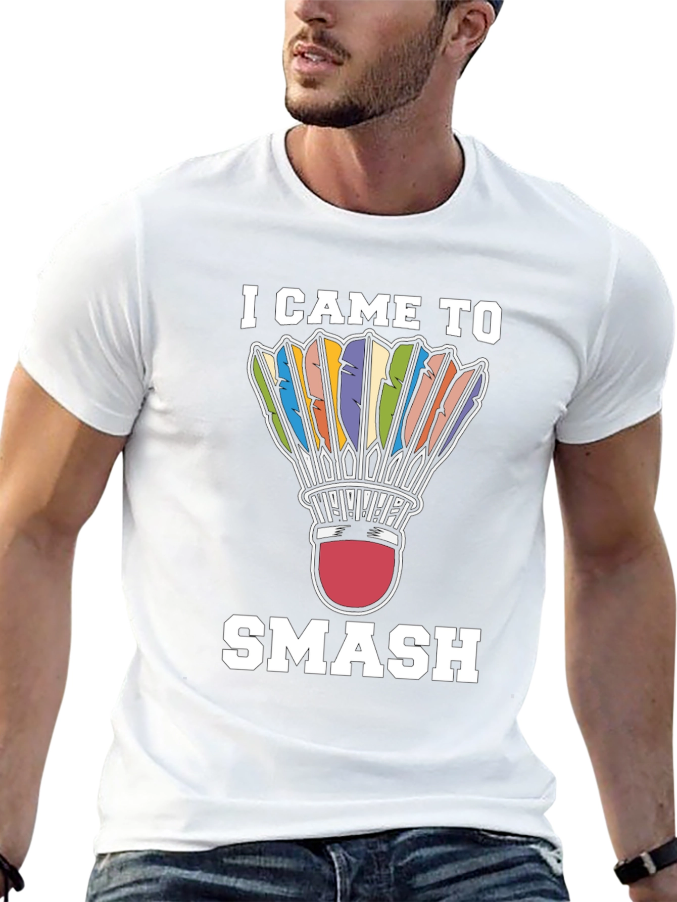 Smash Badminton T-Shirt