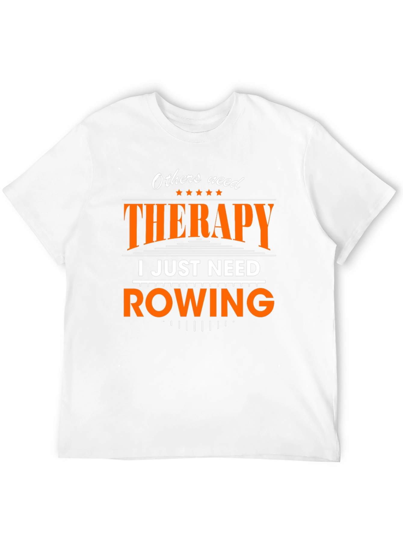 Rowing Therapy T-Shirt - Black