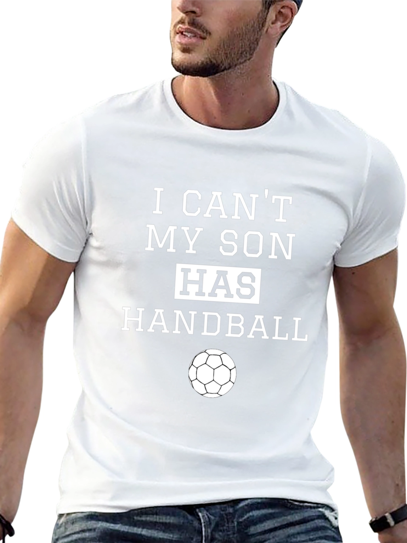 I Cant My Son Has Handball T-Shirt