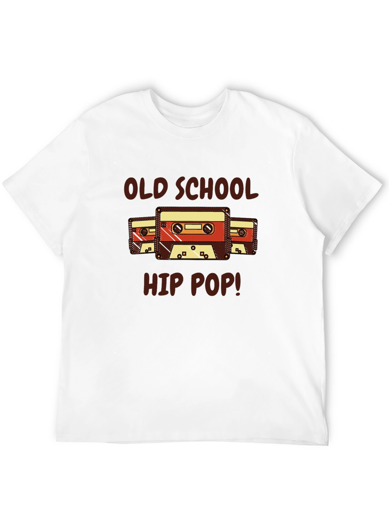 Old School Hip Pop Cassette Graphic Tee