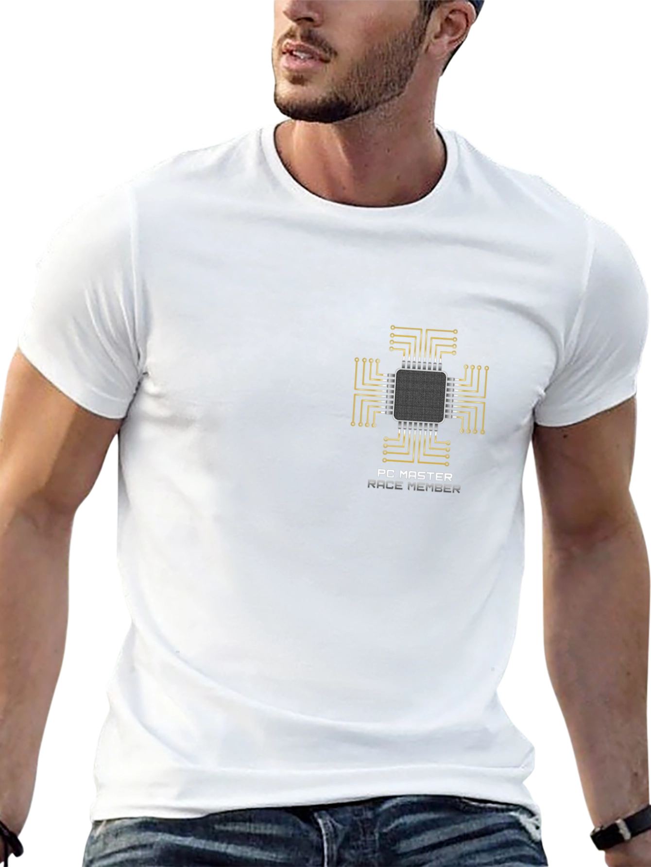 PC Master Race Member T-Shirt - Black Cotton Tee