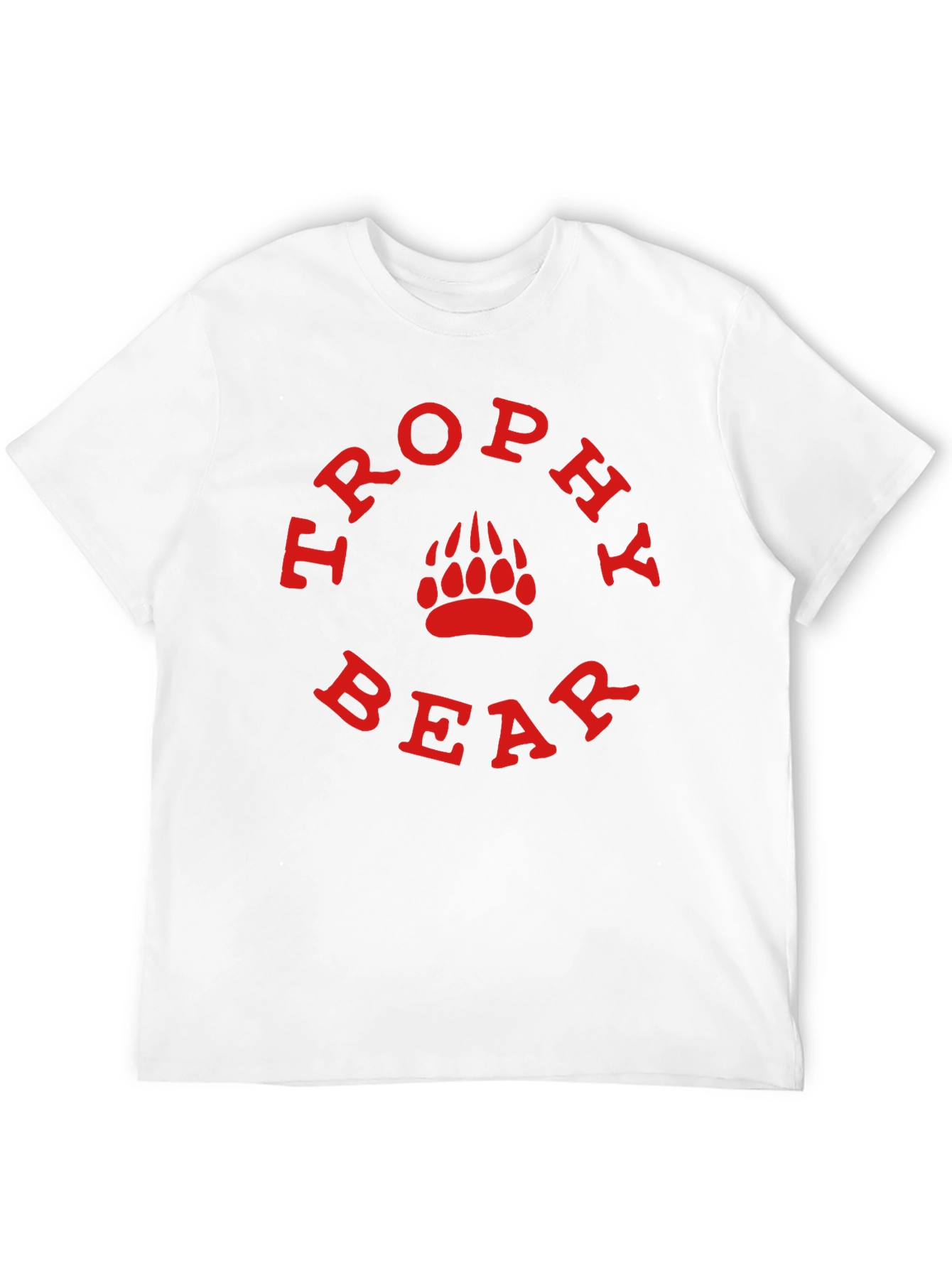 Trophy Bear Graphic T-Shirt - Black Tee
