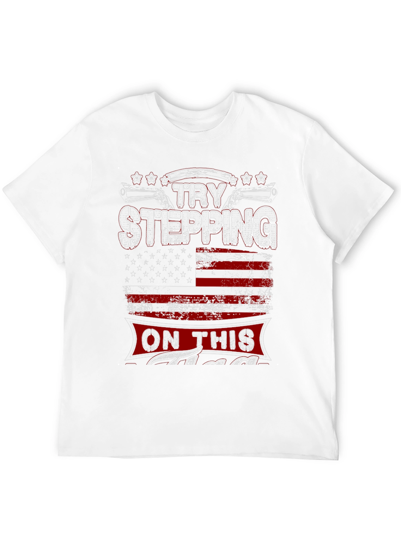 Try Stepping on This Graphic Tee