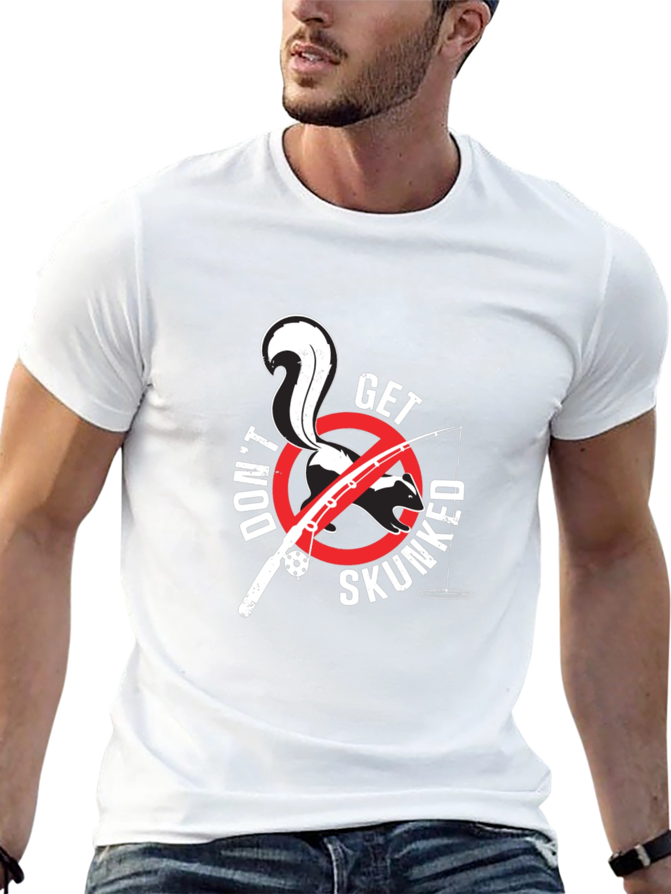 Dont Get Skunked Fishing T-Shirt