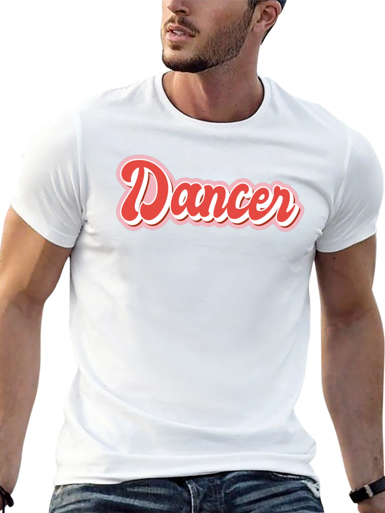 Dancer Graphic Tee - Retro Style