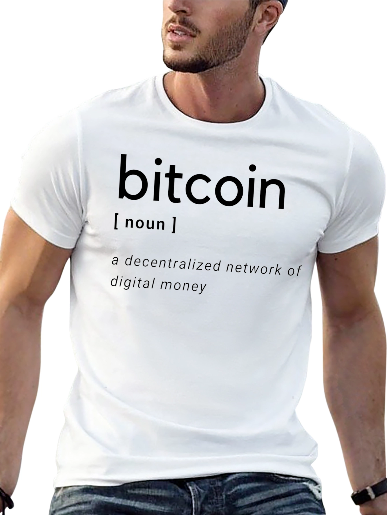 Bitcoin Definition Black T-Shirt