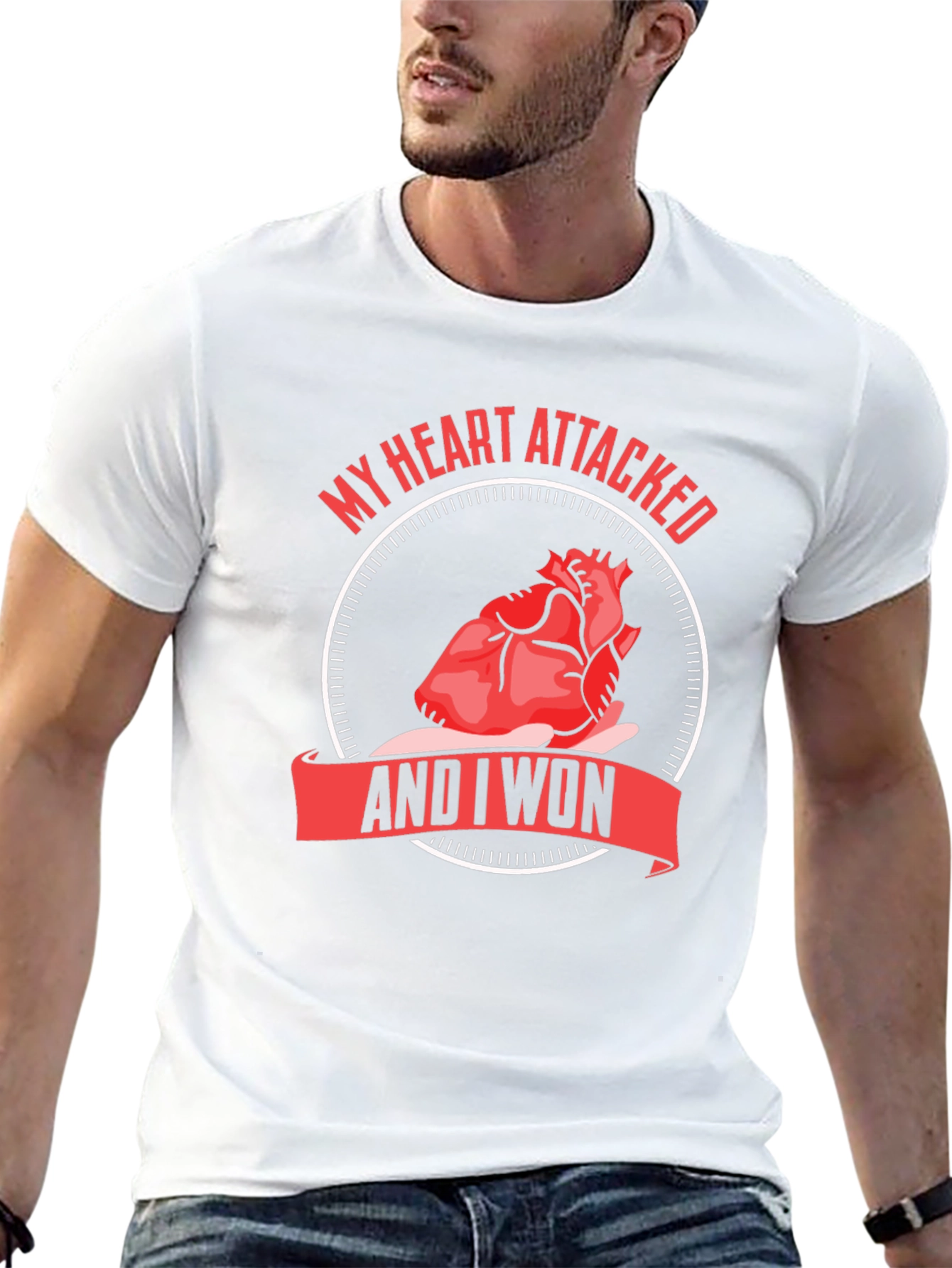 Heart Attack Survivor T-Shirt - I Won