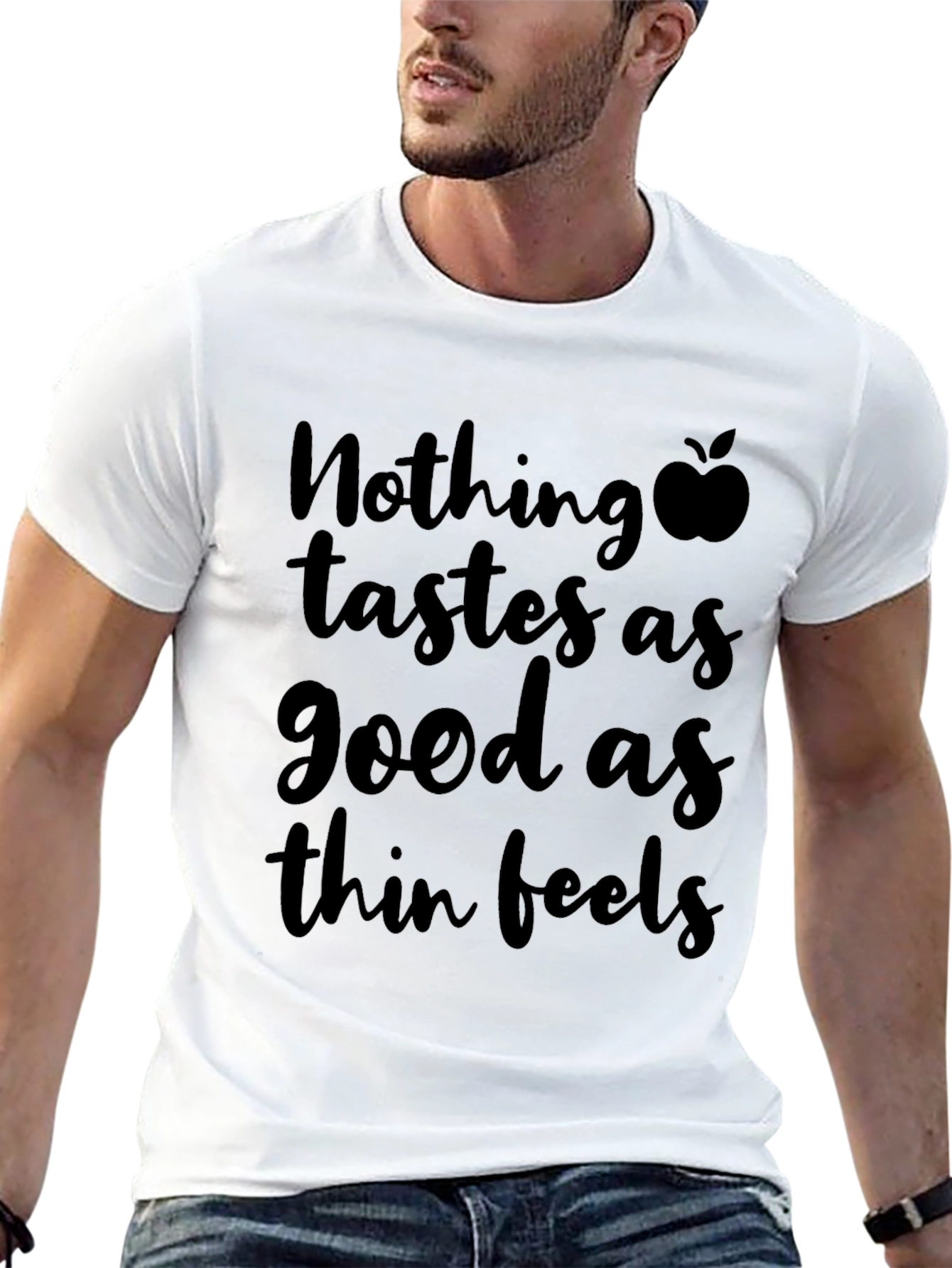 Nothing Tastes As Good Black T-Shirt