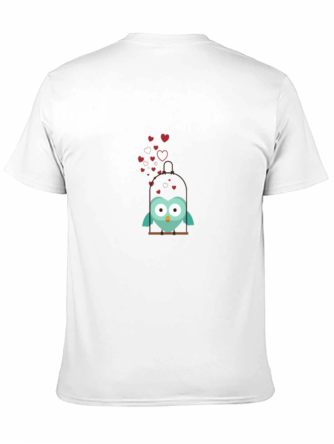Owl Heart T-Shirt - Valentines Day Gift