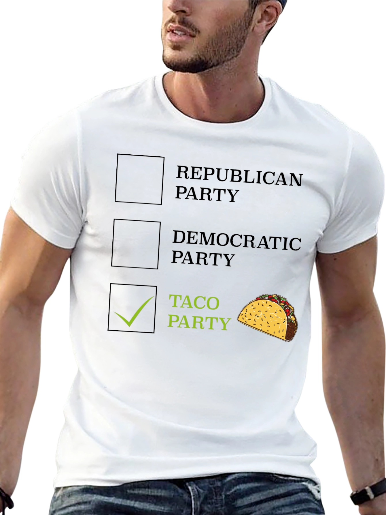Taco Party Mens T-Shirt