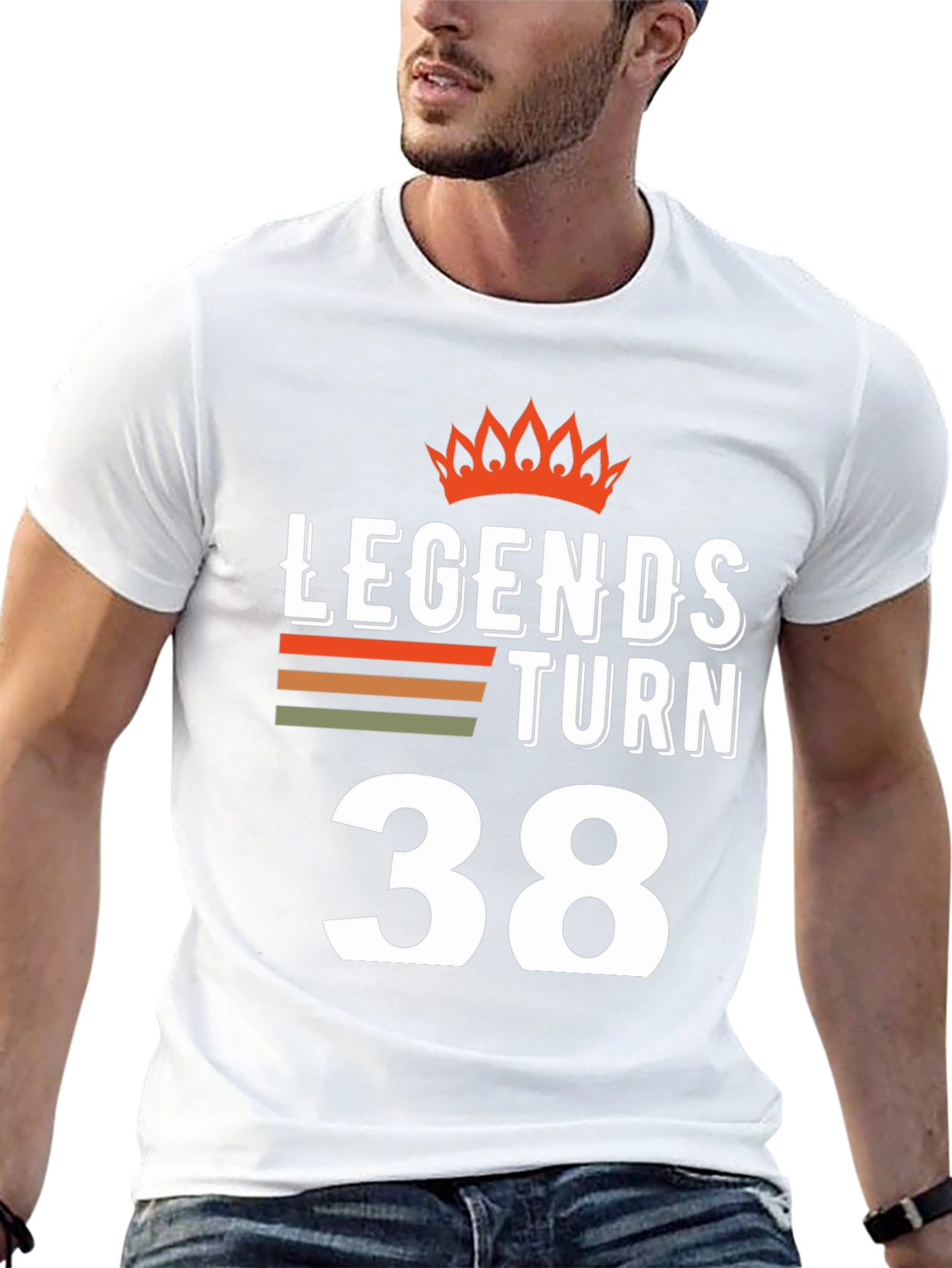 Legends Turn 38 Graphic T-Shirt