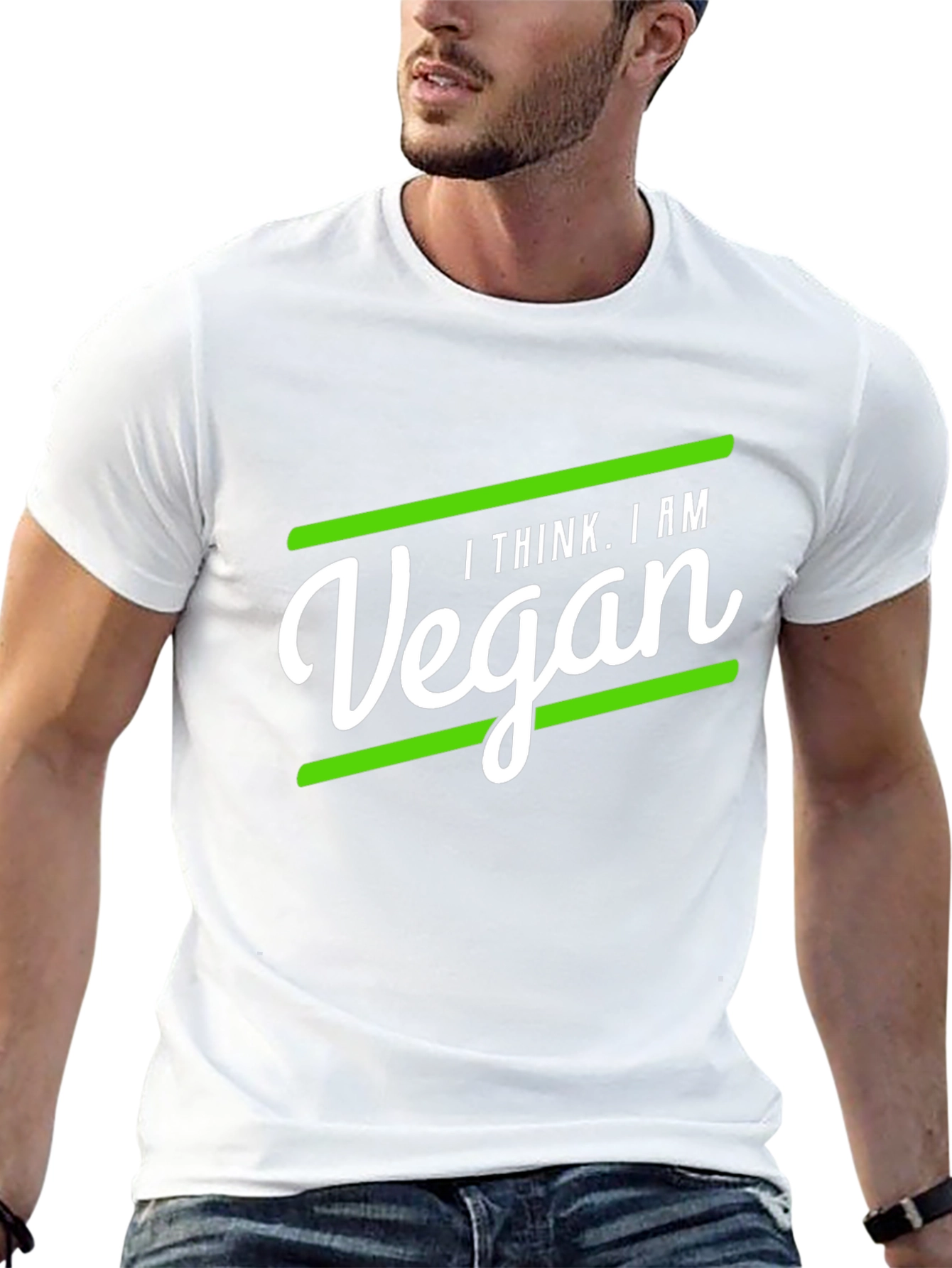 I Think I Am Vegan Graphic T-Shirt