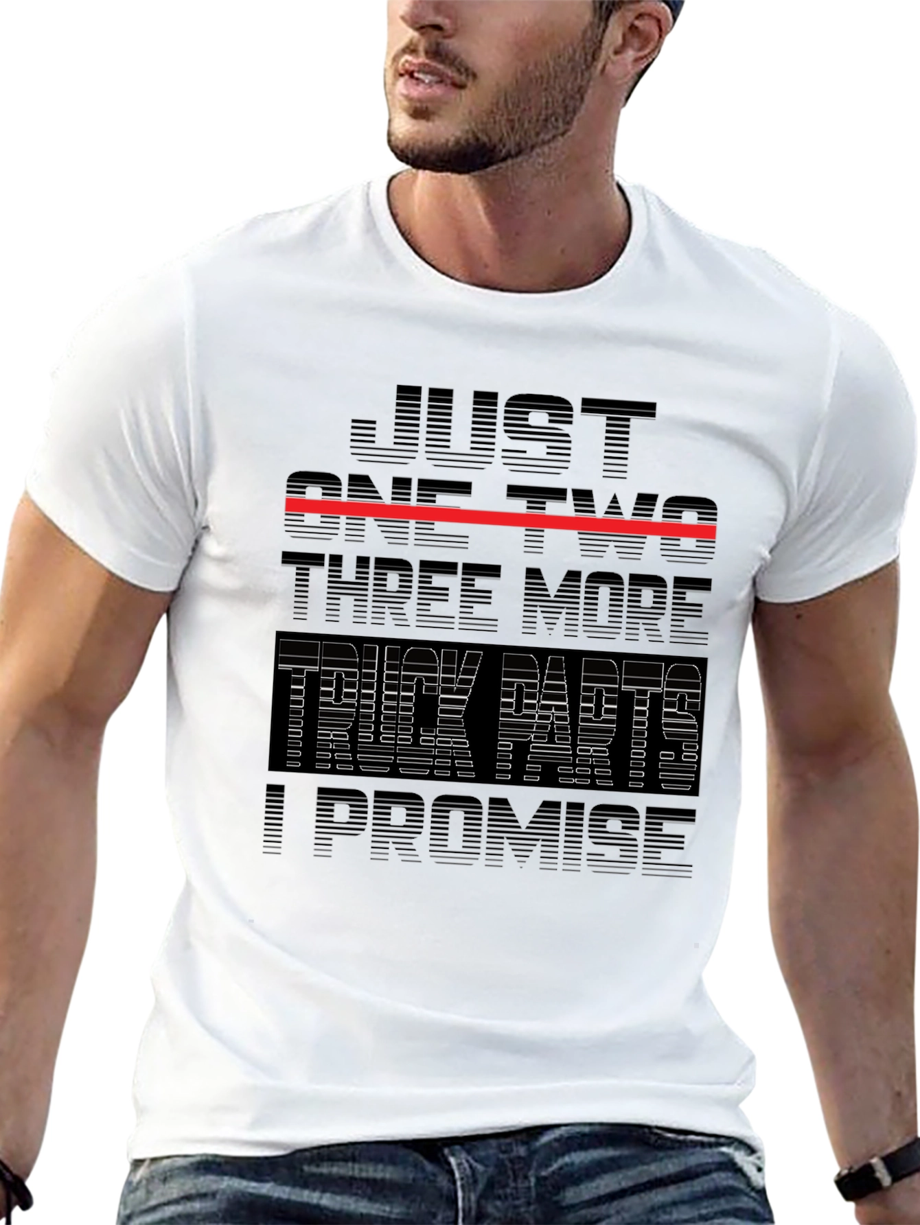 Just One Two Three More Truck Parts T-Shirt