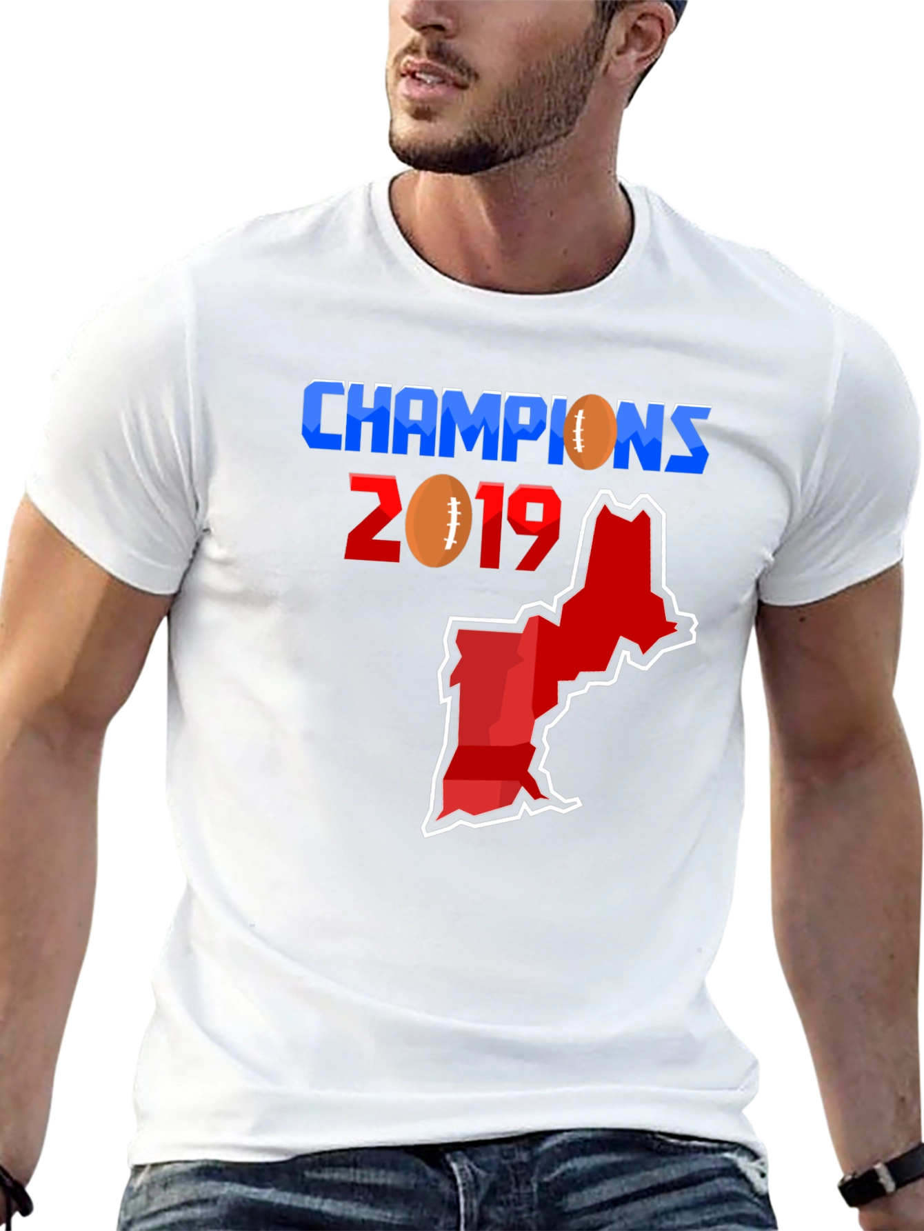 Champions 2019 Football T-Shirt