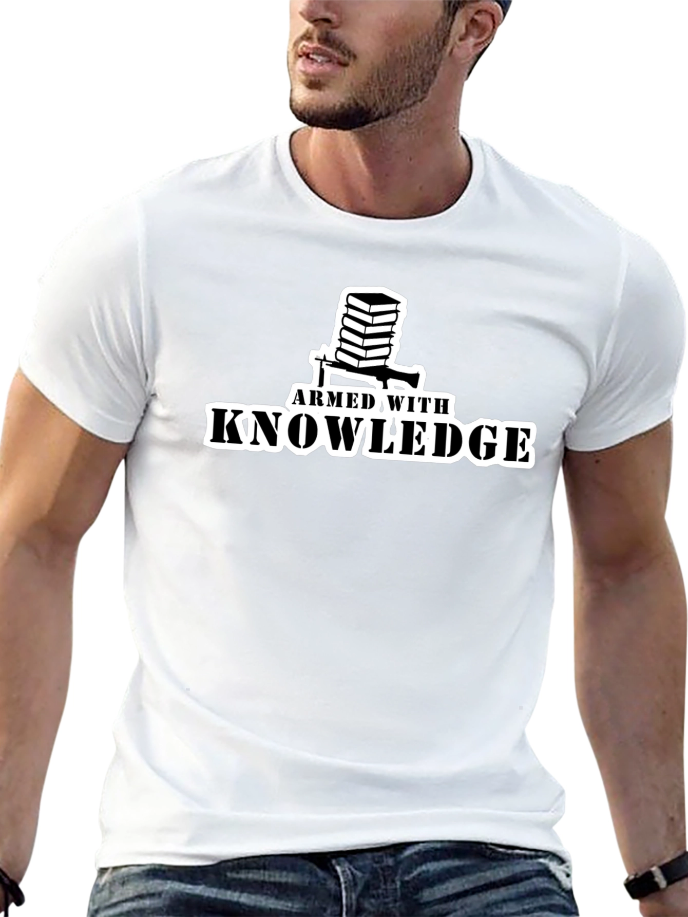 Armed with Knowledge T-Shirt