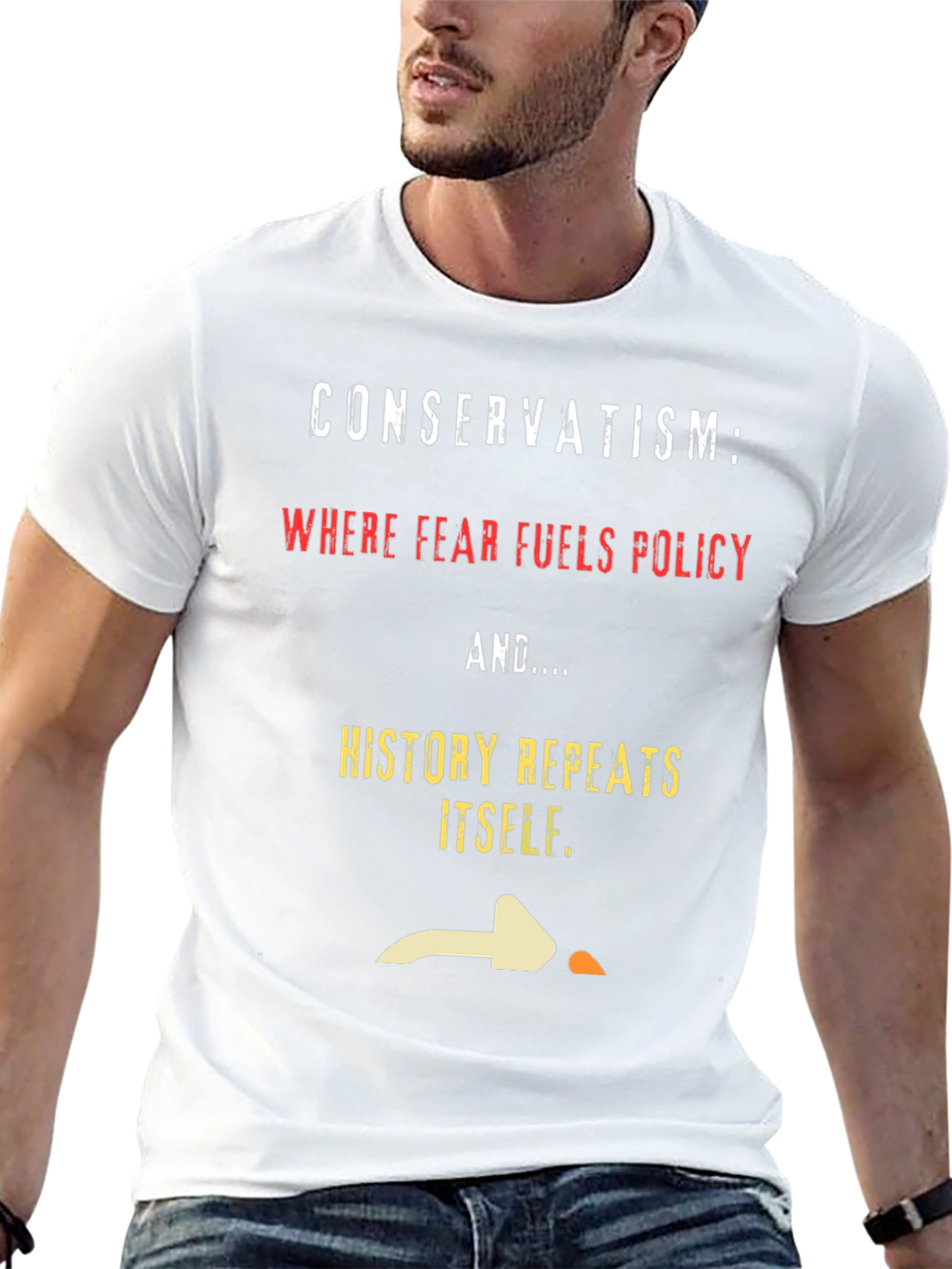 Conservatism History Repeats Itself Graphic Tee