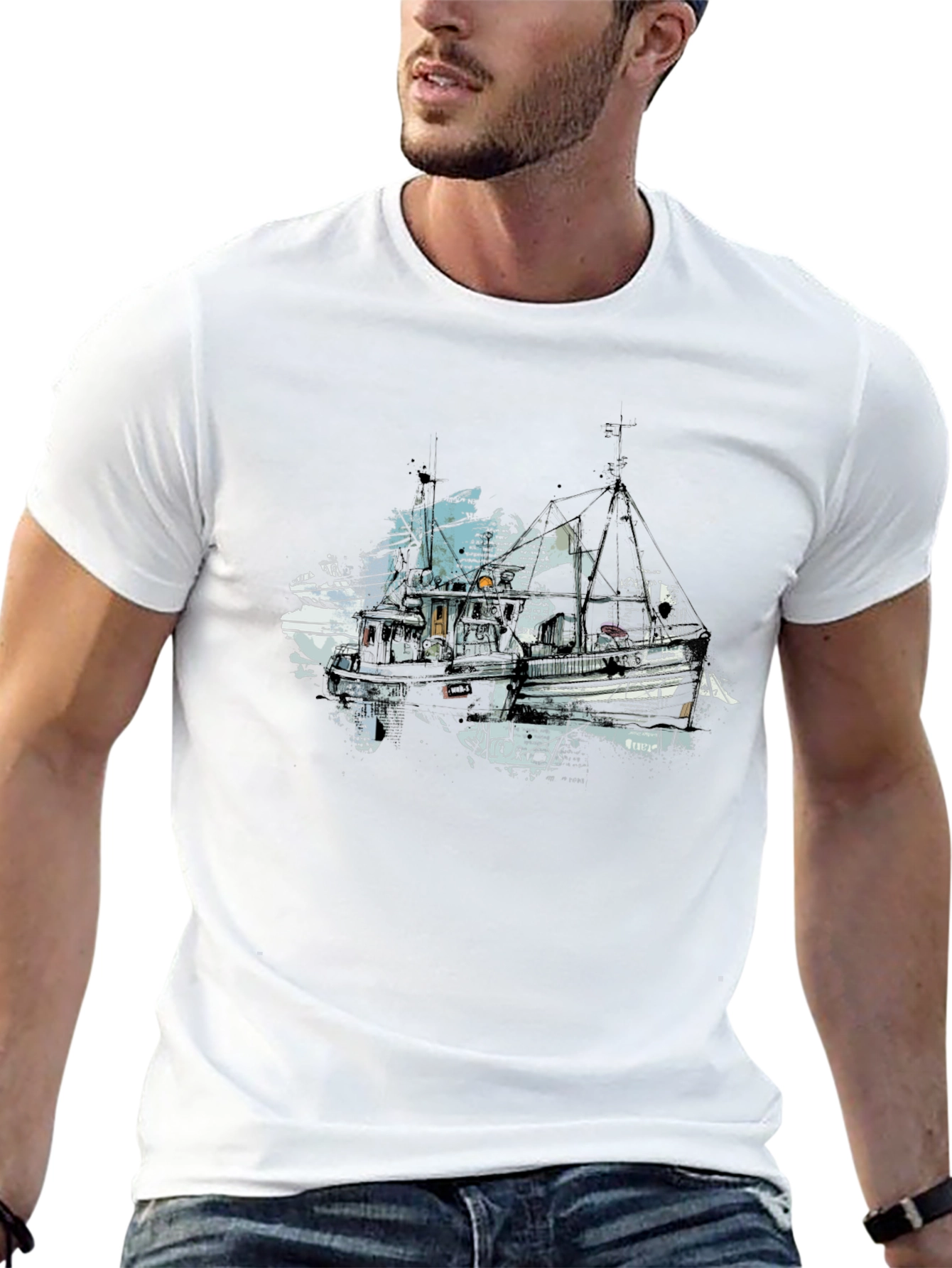 Nautical Vessel Graphic Tee