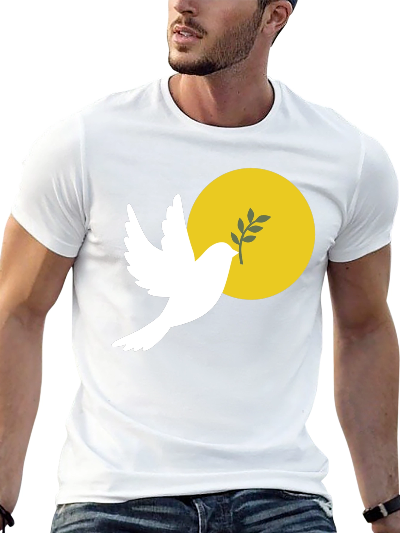 Peace Dove T-Shirt - Symbolic Graphic Tee