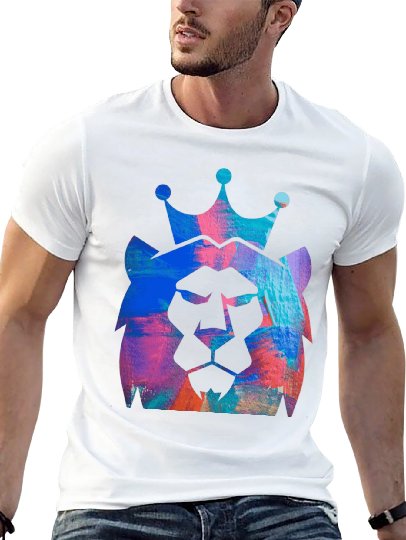 Lion King Graphic Tee - Mens Black T-Shirt