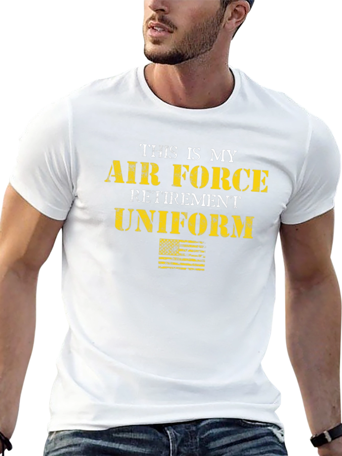 Air Force Retirement Uniform T-Shirt