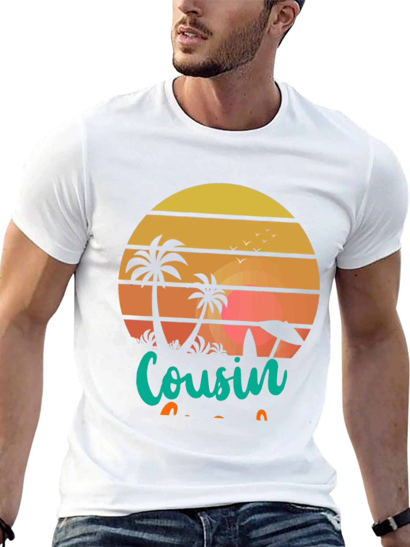 Cousin Beach Sunset T-Shirt