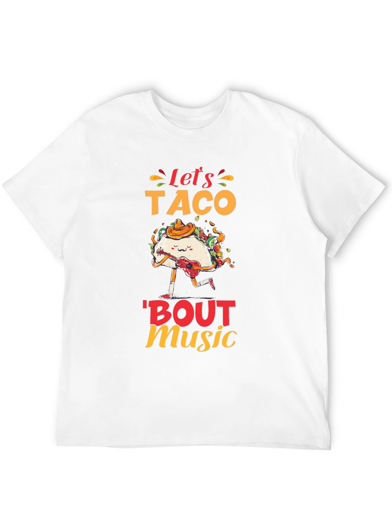 Lets Taco Bout Music Graphic Tee