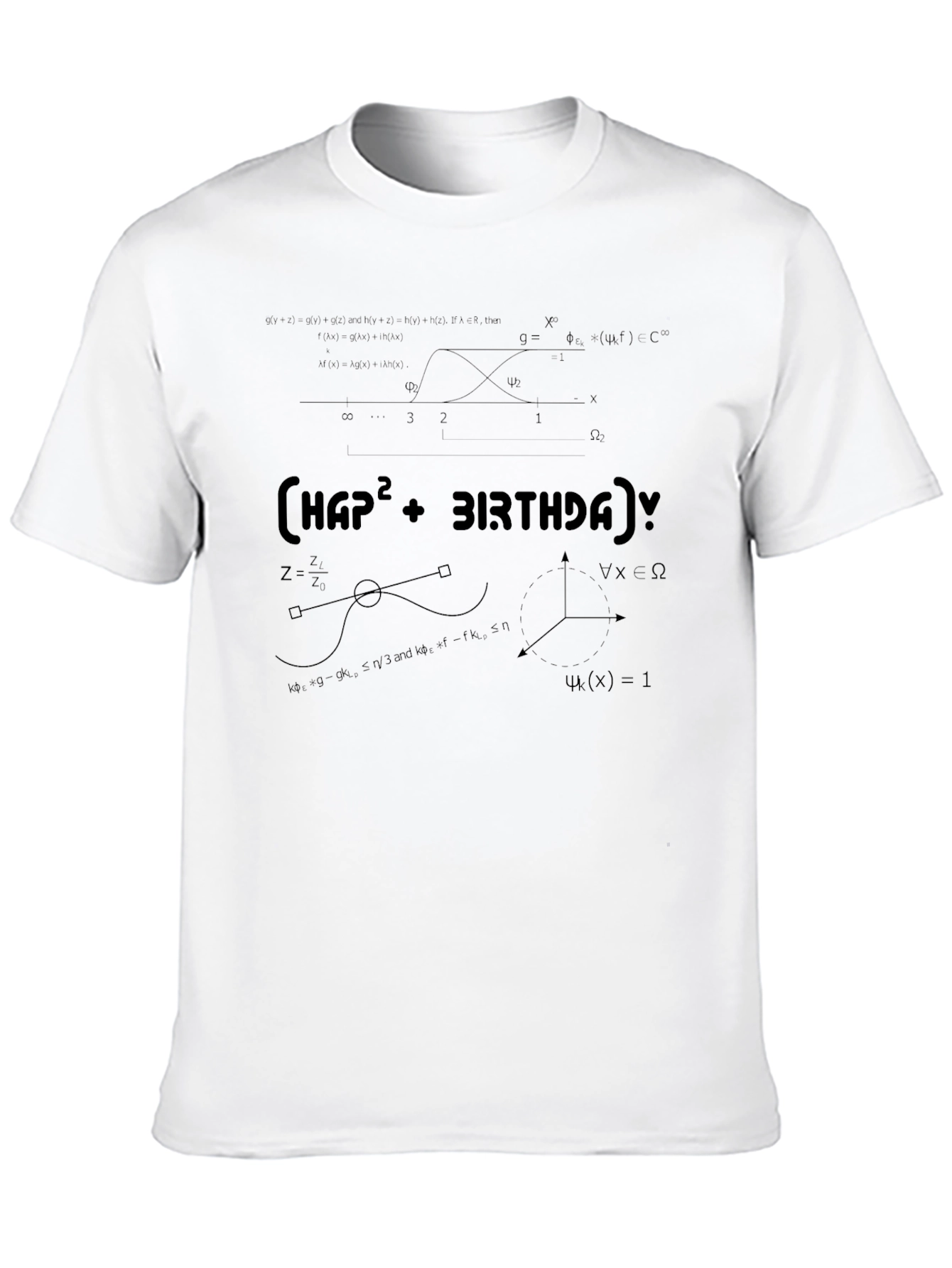 Math Equations Happy Birthday T-Shirt