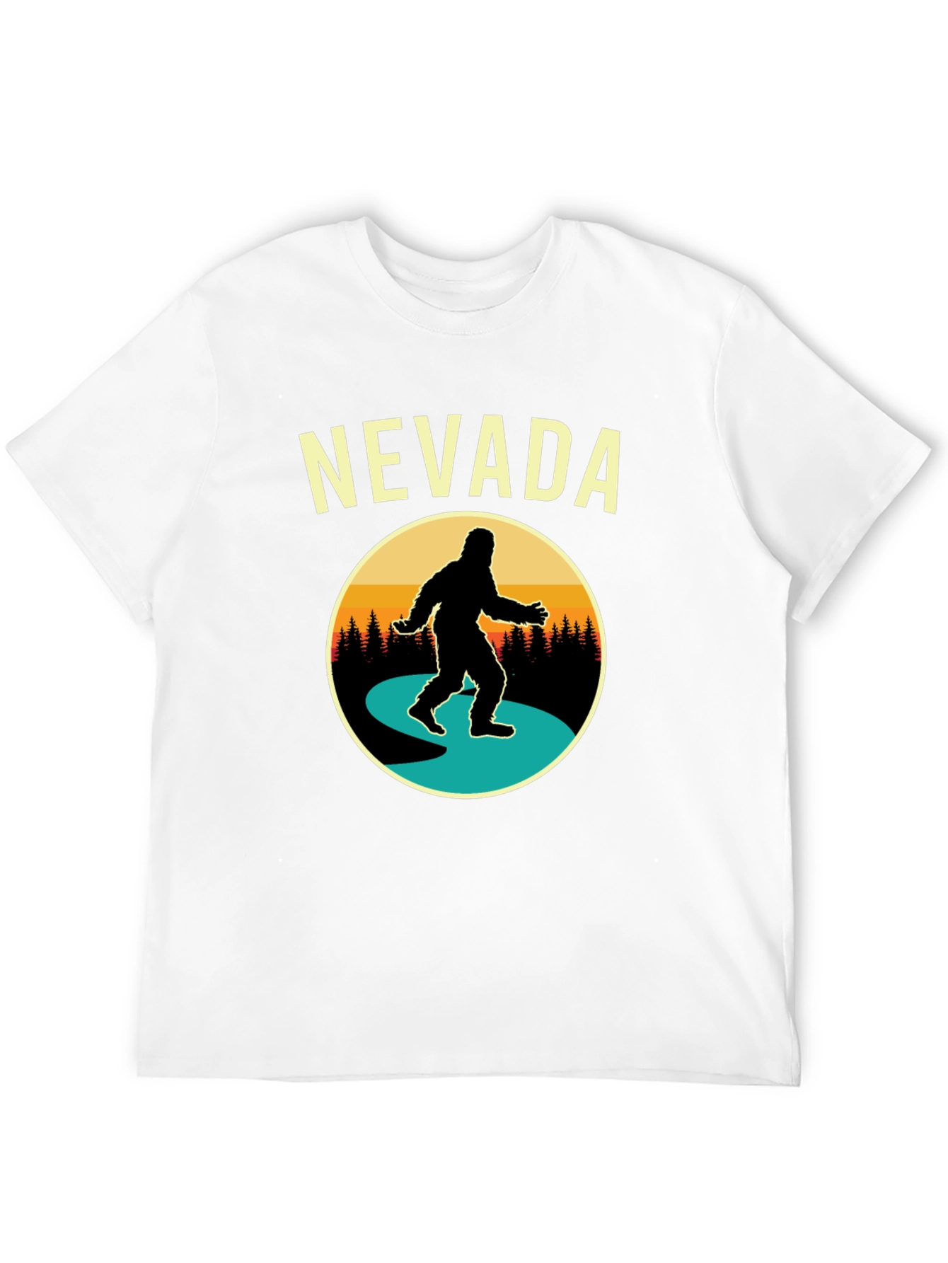 Nevada Bigfoot Graphic T-Shirt