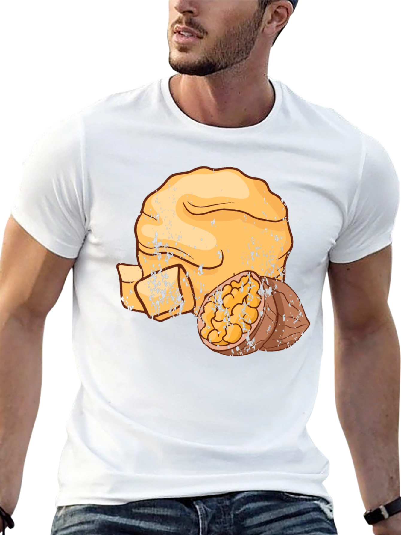 Walnut Graphic Tee - Black Casual Shirt