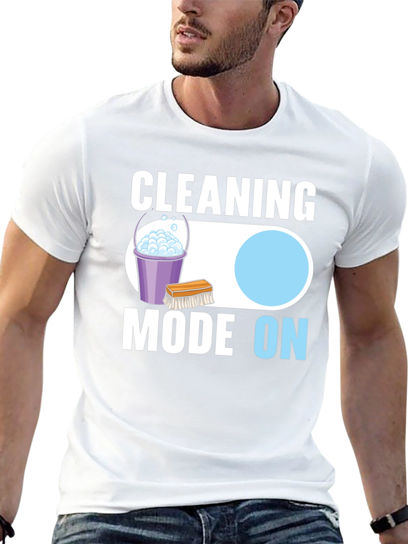 Cleaning Mode ON Graphic Tee
