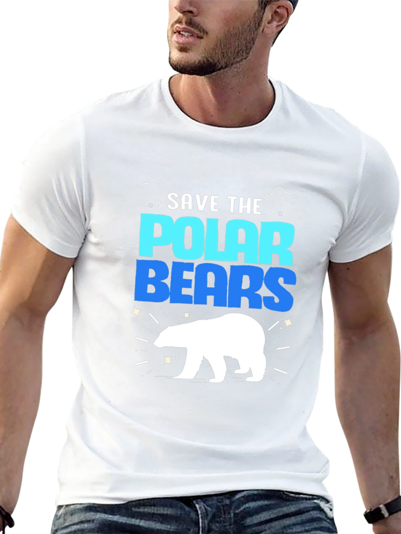 Save the Polar Bears Graphic Tee