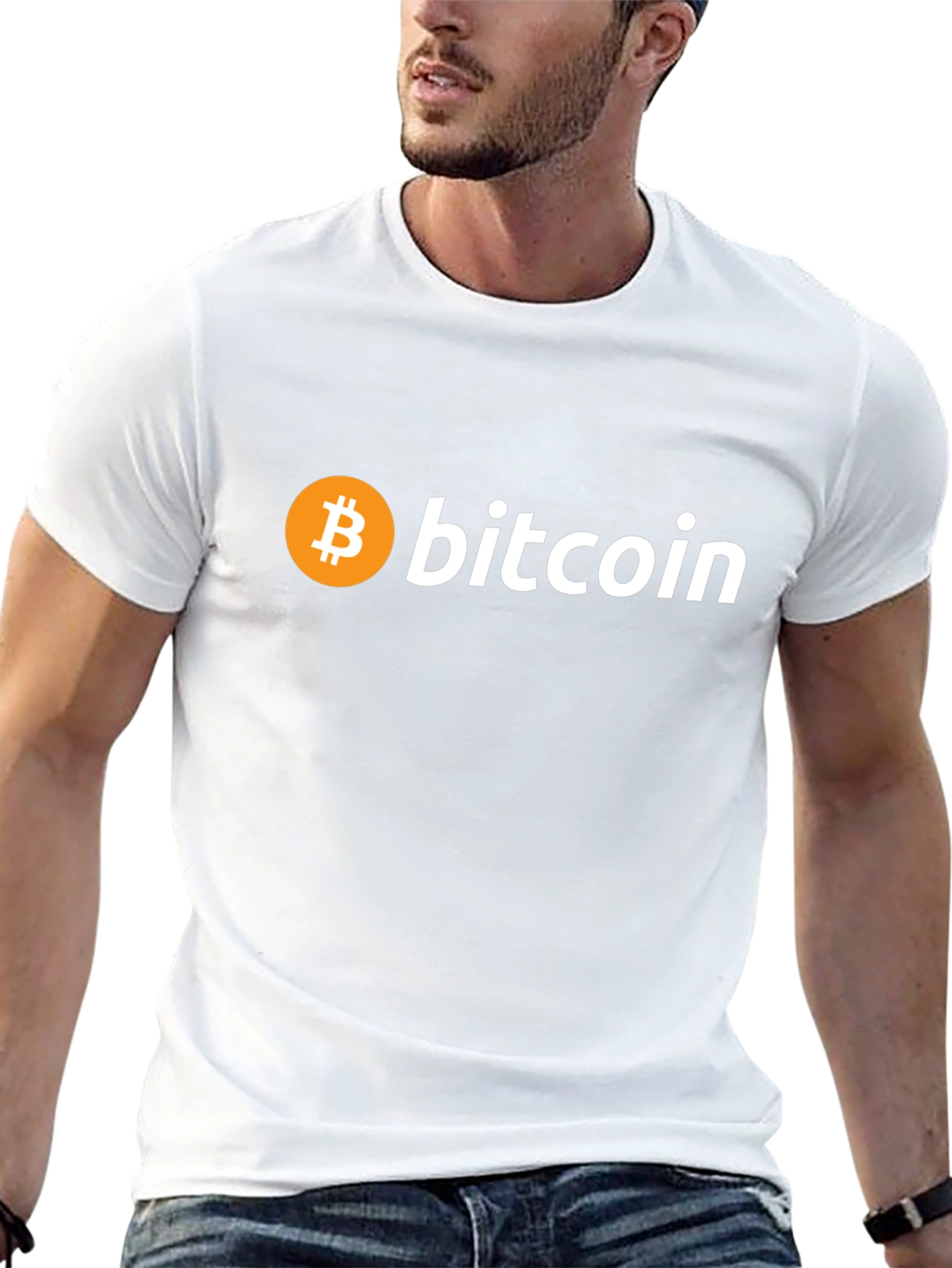 Bitcoin Logo Black T-Shirt - Crypto Enthusiast Apparel