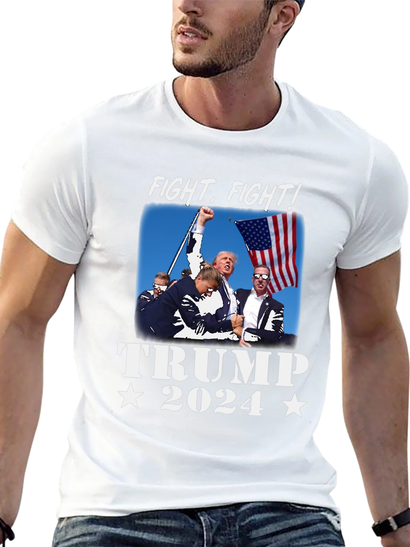 Trump 2024 Fight T-Shirt
