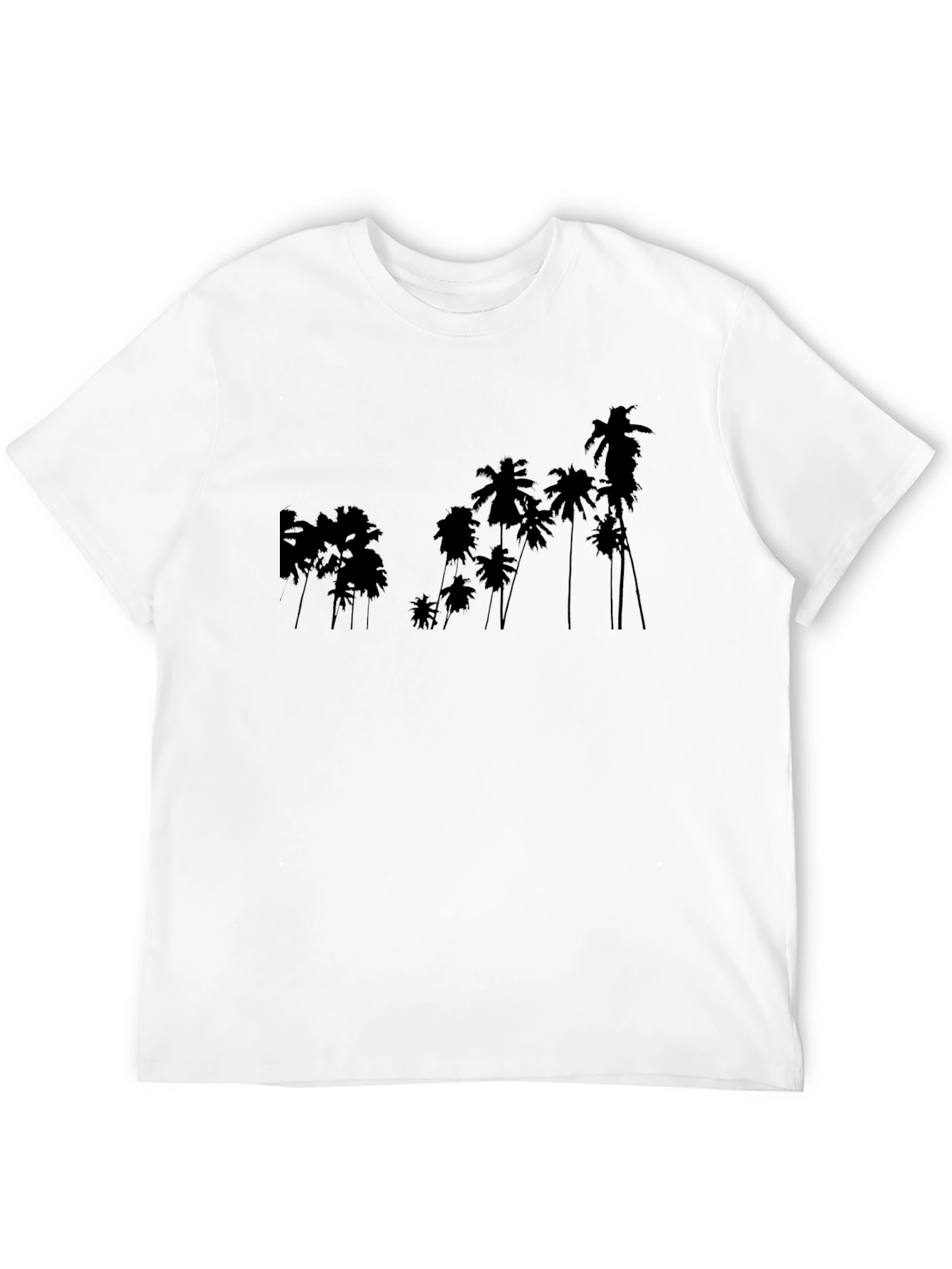 Black Palm Tree Silhouette T-Shirt