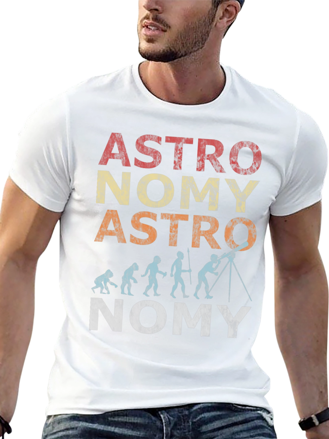 Astronomy Evolution T-Shirt | Space Science