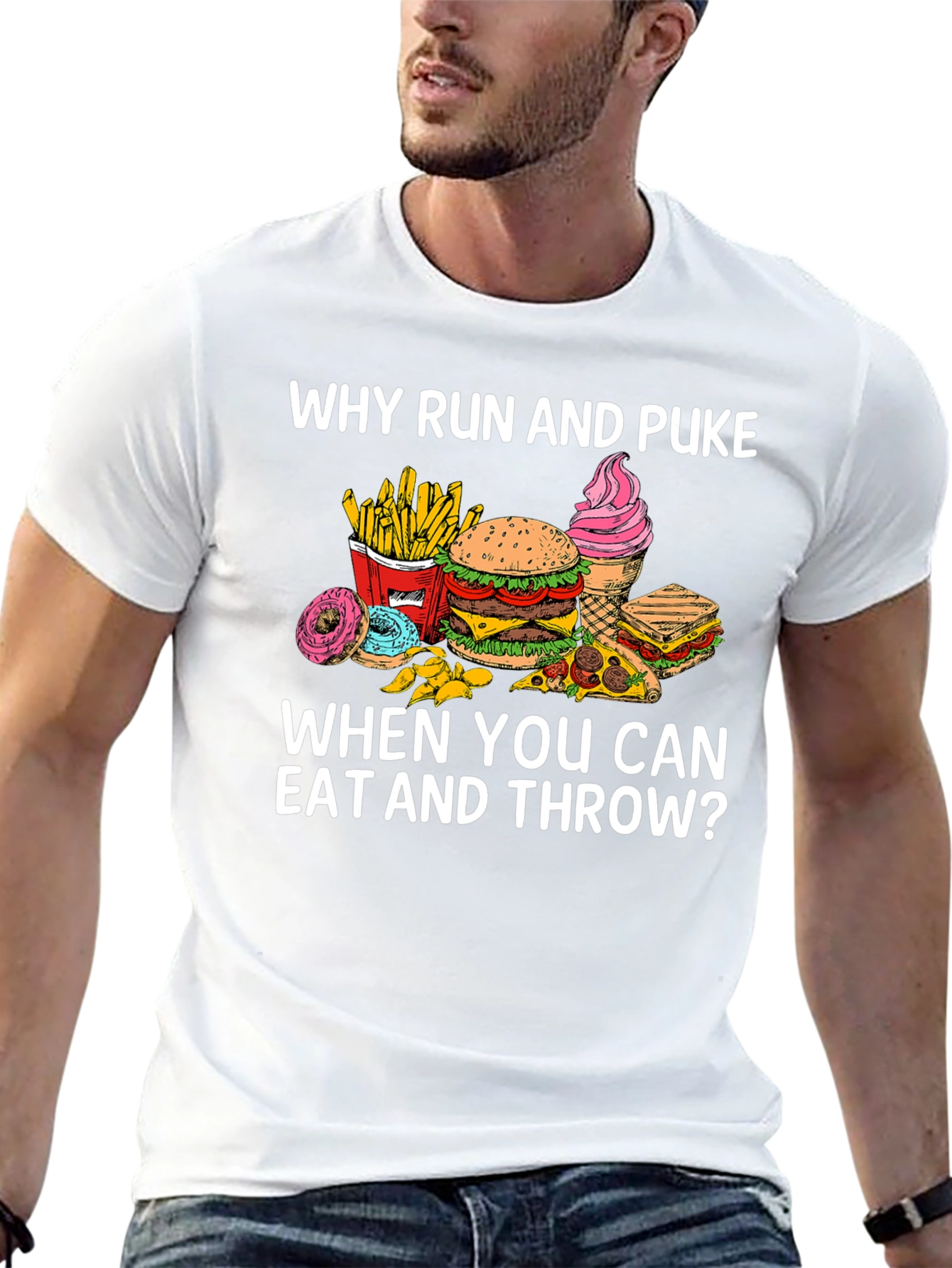 Eat and Throw Graphic Tee