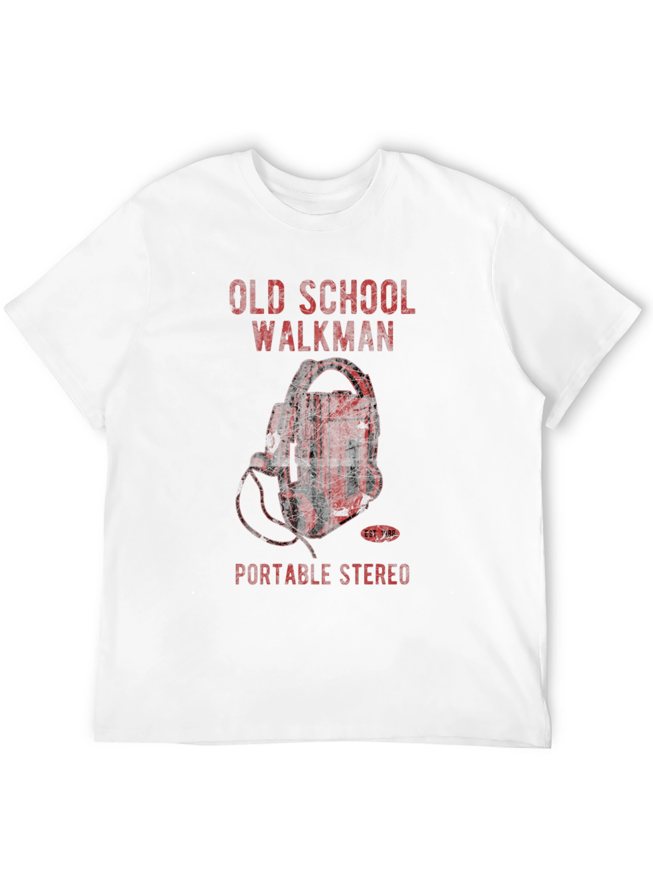 Retro Old School Walkman T-Shirt