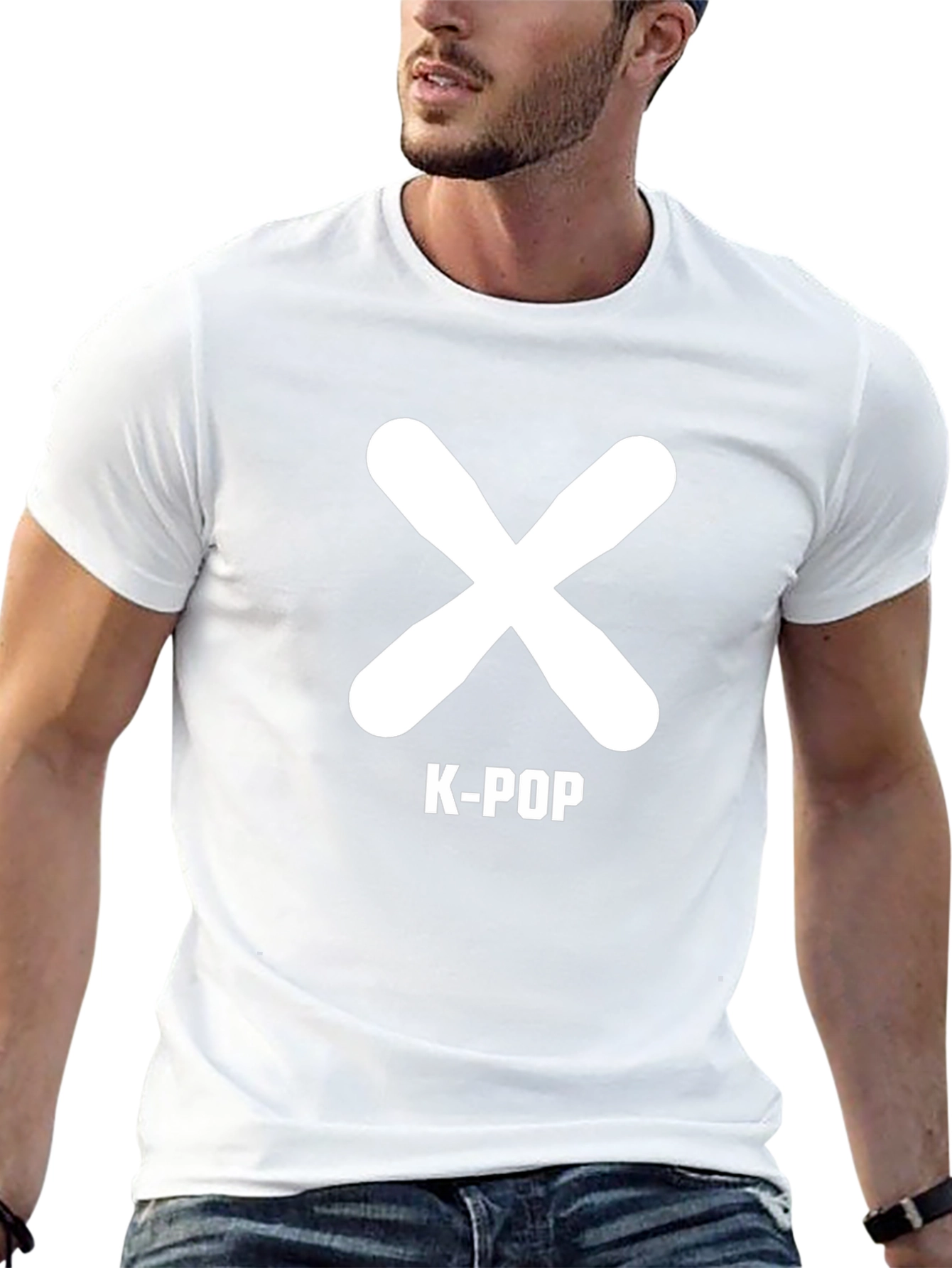 K-Pop X T-Shirt - Black