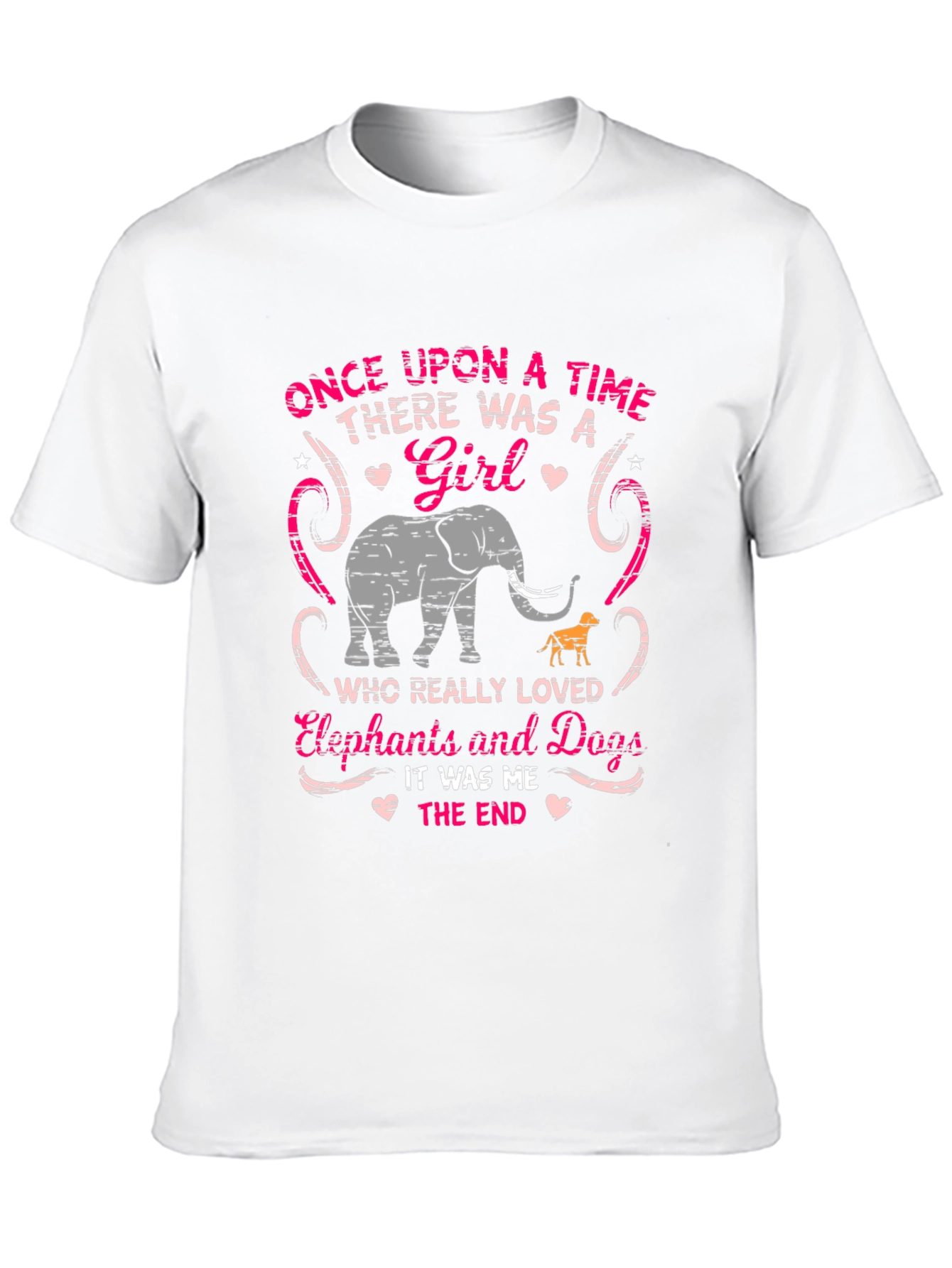 Elephant and Dog Lover T-Shirt