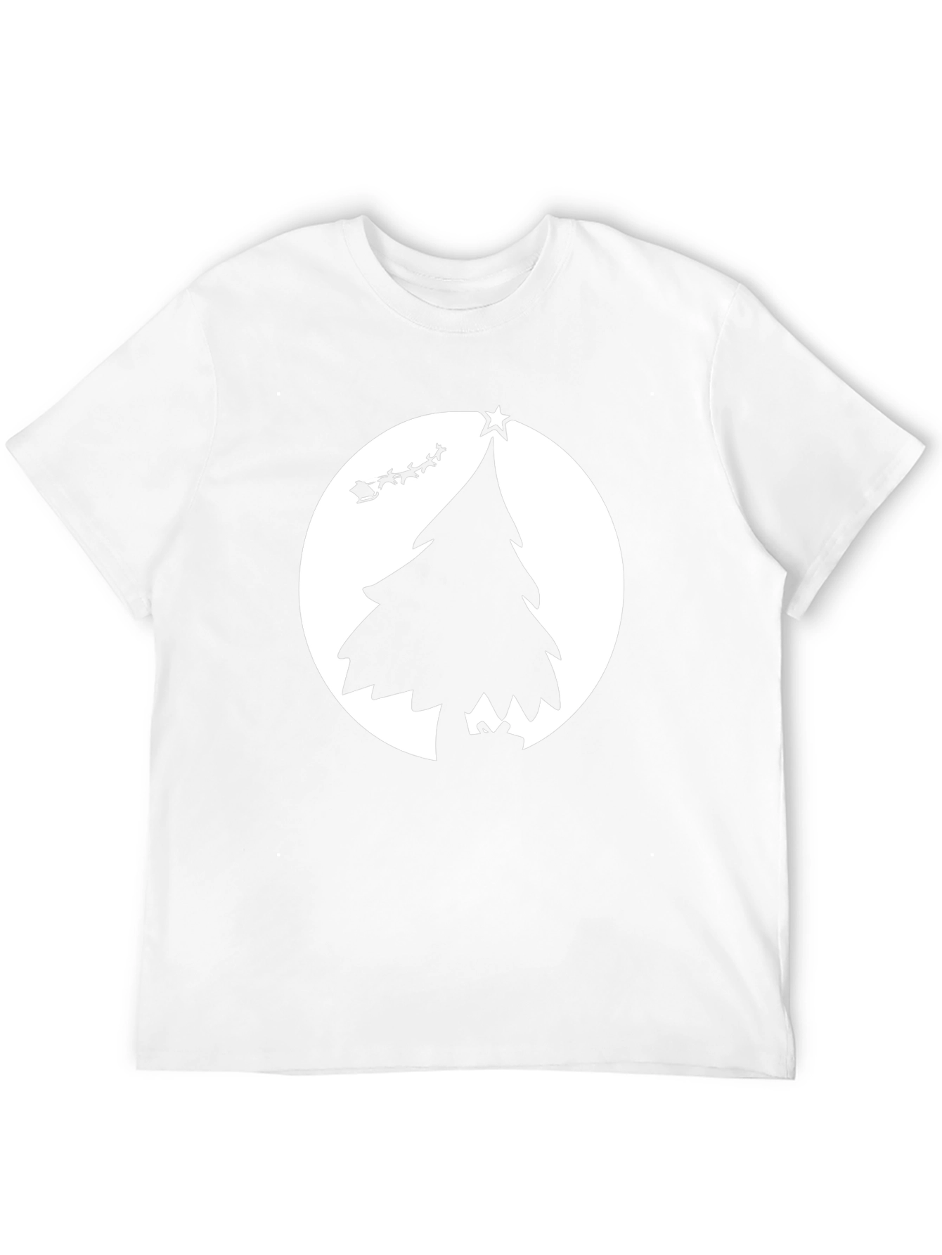 Christmas Tree Silhouette T-Shirt