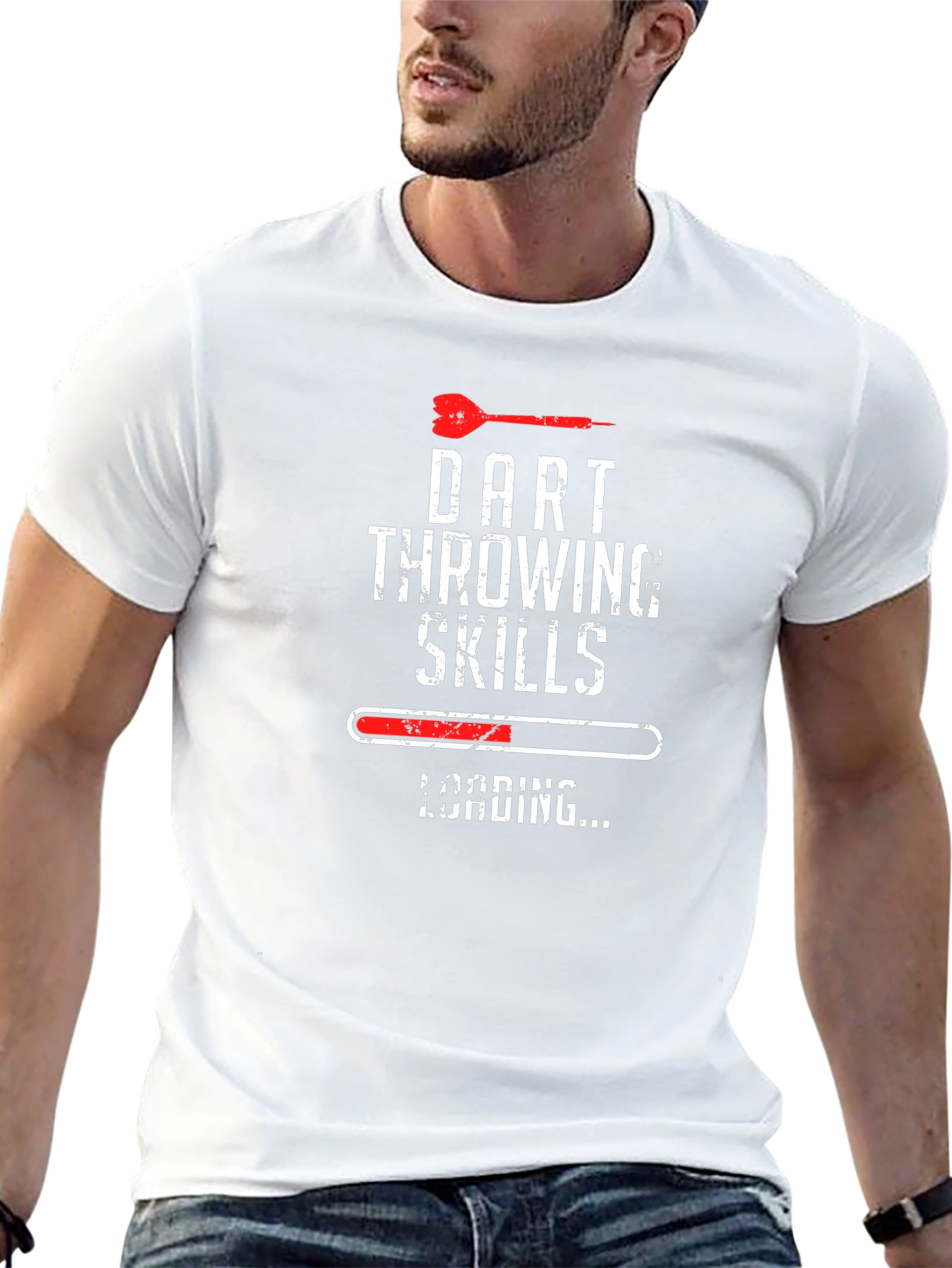 Dart Throwing Skills Loading Graphic Tee