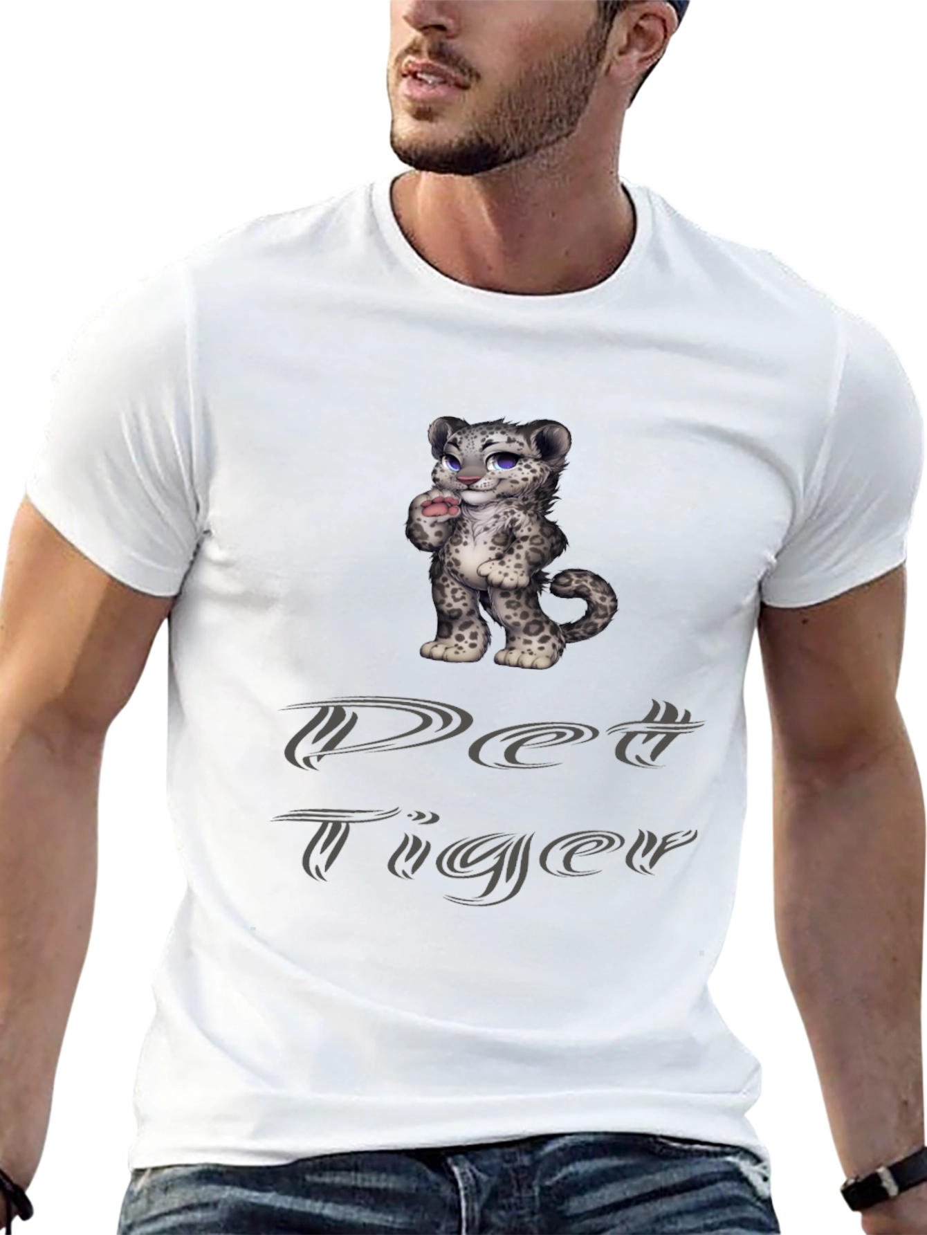 Pet Tiger Graphic Tee