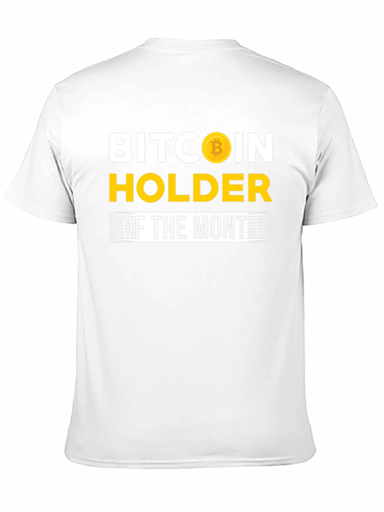 Bitcoin Holder of the Month Black T-Shirt
