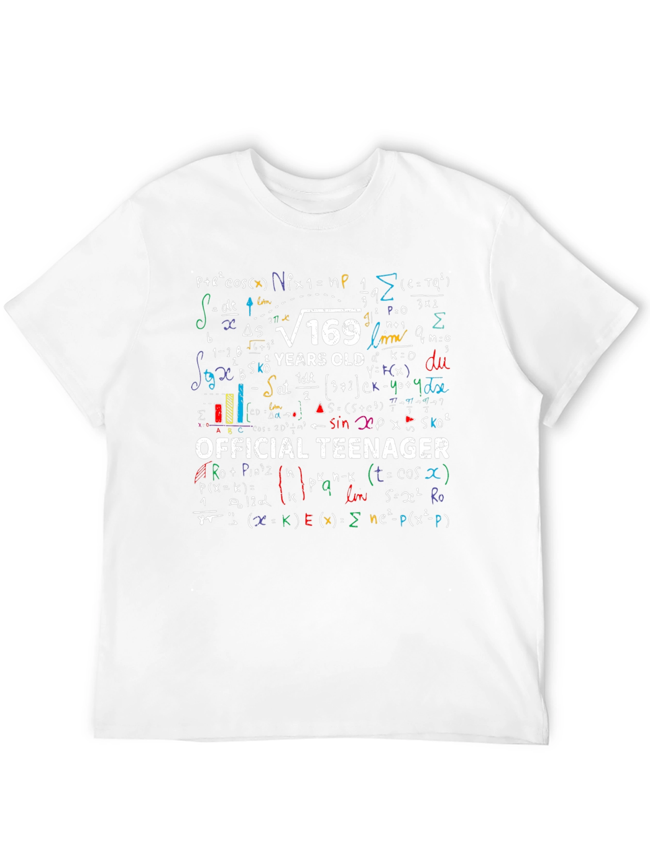 Official Teenager Math Formula Graphic T-Shirt